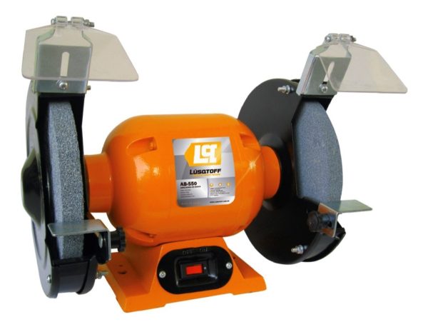 Amoladora De Banco 550w Lusqtoff Color Naranja Frecuencia 50 - Imagen 7