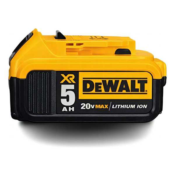 Bateria Dewalt Dcb205 20v Max Xr, Ion De Litio, 5.0ah