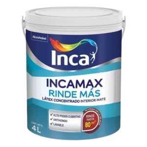Incamax Rinde Más Látex Interior Concentrado 20lts