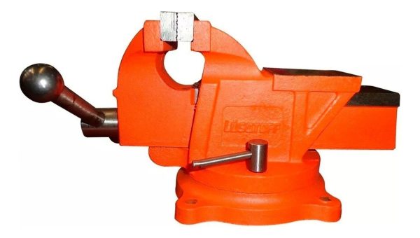 Morsa De Banco Base Giratoria 5 Pulgadas Y Yunque Lusqtoff - Imagen 2