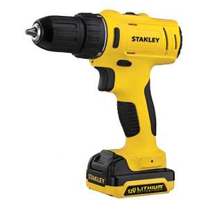 Taladro Inalambrico Stanley Scd12s2k 12v Oficial Amarillo