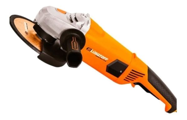 Amoladora Angular Lüsqtoff Aml2200-8 De 50 Hz Color Naranja - Imagen 2
