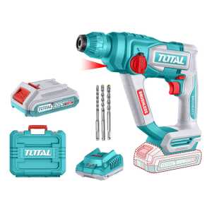 Rotomartillo Sin Carones 20v Total + Accesorios Trhli201881