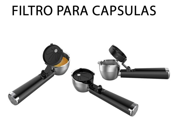 Cafetera Enxuta Expresso Y Capsulas Sdaenxcec9612 Color Gris - Imagen 5