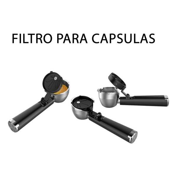 Cafetera Enxuta Expresso Y Capsulas Sdaenxcec9612 Color Gris - Imagen 5