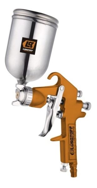 Pistola Soplete Pintar 0.4lt 1.5mm Lusqtoff W71g Tipo Maer - Imagen 2