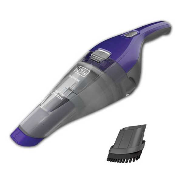 Aspiradora De Mano Black + Decker Litio Seco + Cepillo Color