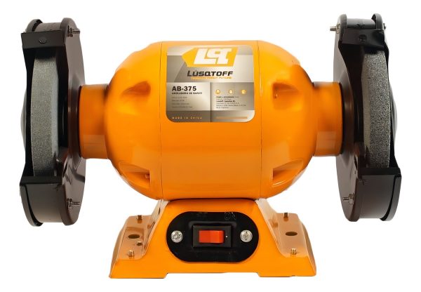 Amoladora De Banco 375 W Lusqtoff Color Naranja Frecuencia - Imagen 2