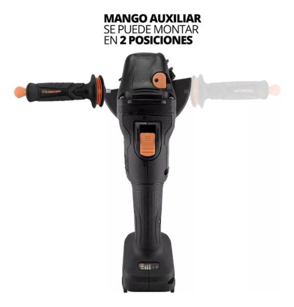 Amoladora Angular Inalambrica Lusqtoff Black Series 2 - Imagen 5