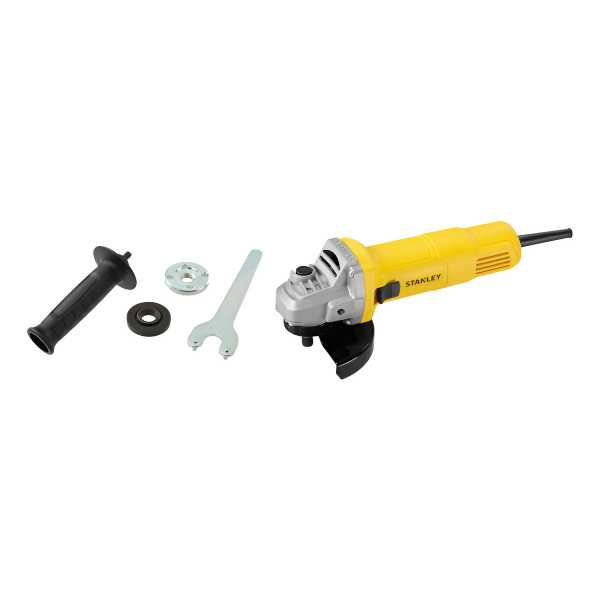 Amoladora Angular Stanley 115mm 620w 12.000rpm Amarillo