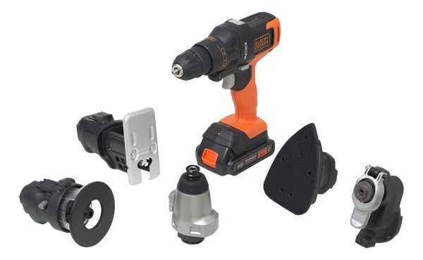 Set De Herramientas Black + Decker 6 En 1 Matrix 20v Litio C - Imagen 2