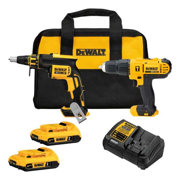 Combo Dewalt Taladro Dcd776 + Atornillador Dcf620 20v - Imagen 2