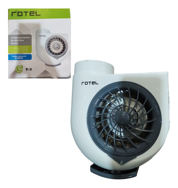 Extractor Turbina De Aire De Cocina Rotel Bajo Ruido - Imagen 2
