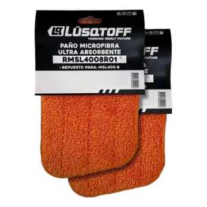 Paño De Limpieza Microfibra Lüsqtoff Rmsl4008r01 Naranja