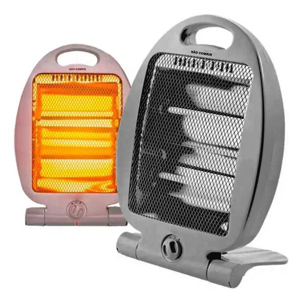 Estufa A Cuarzo Niza 800w Gris