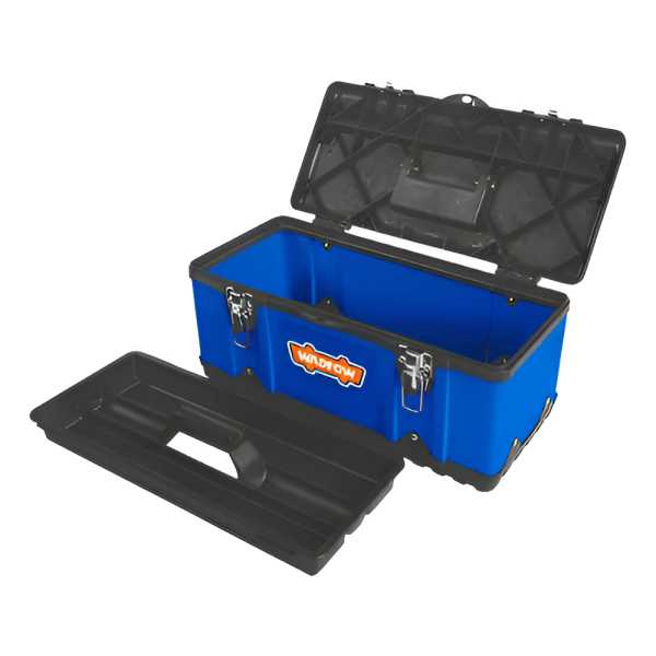 Caja Herramientas 15.5 Metal Y Plastico Wadfow Wtb6a16