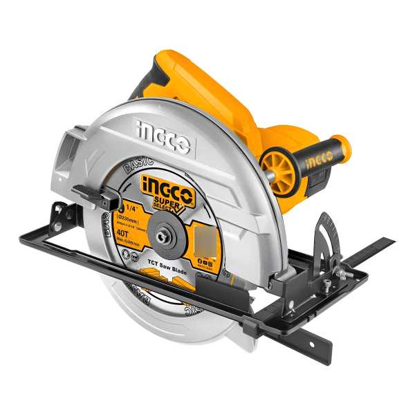 Sierra Circular Ingco 2200w Industrial Cs23522 Incluye Disco