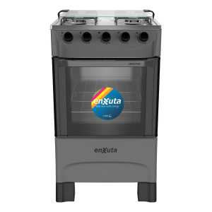 Cocina Supergas 4 Hornallas Titanio Con Termocupla - Enxuta