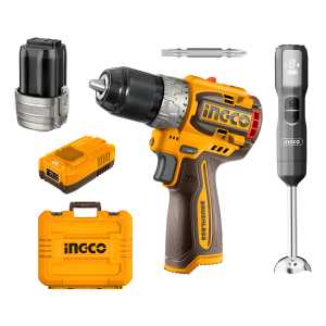 Combo Atornillador A Bateria 16v + Mixer Ingco Ckli1628