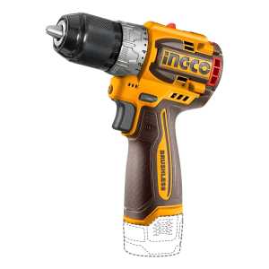 Atornillador Compact A Bat Cdli16682 Ingco Color Naranja