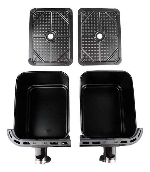 Freidora Sin Aceite 4+4l Dual Digital Rotel - Imagen 3