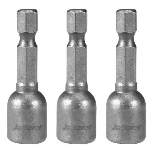 Set 3 Dados 10 Mm Enc 1/4 Pulgadas Jadever Jdwr1k10 Maria