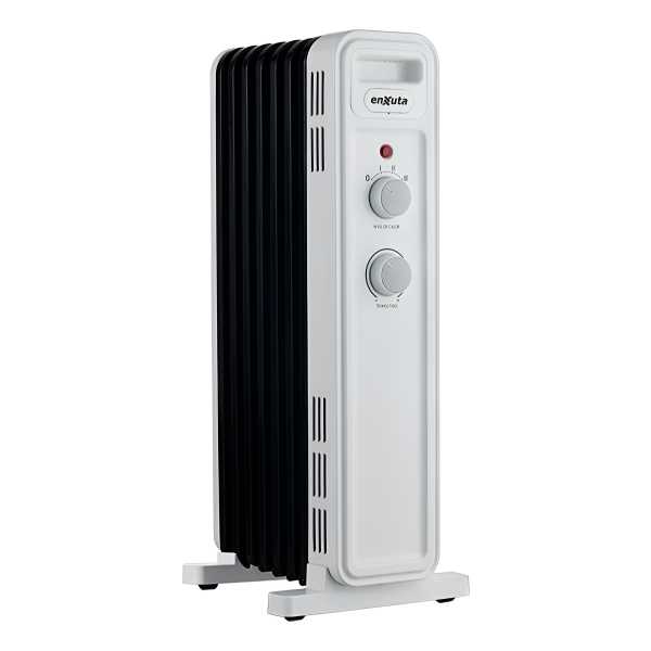 Enxuta Raenx971 Radiador De Aceite 7 Elementos 1500 W Termos