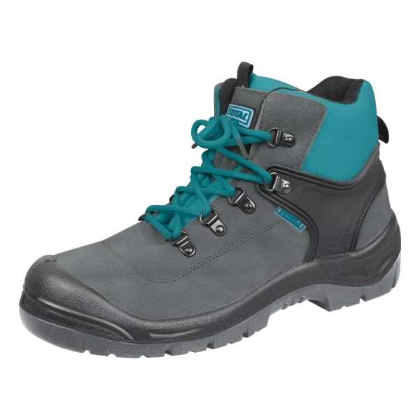 Zapato Bota Seguridad Cuero Con Punta De Acero Total