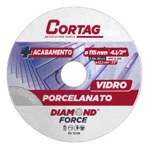 Disco De Diamante De Porcelana/vidrio 115 Mm (62797)
