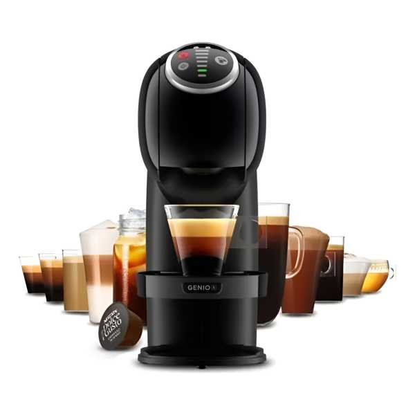 Cafetera Automática Digital Dolce Gusto Genio S Plus Negra