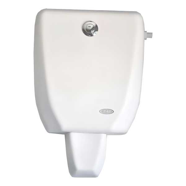 Cisterna Pared Descarga Controlada Boton Blanco 12lt