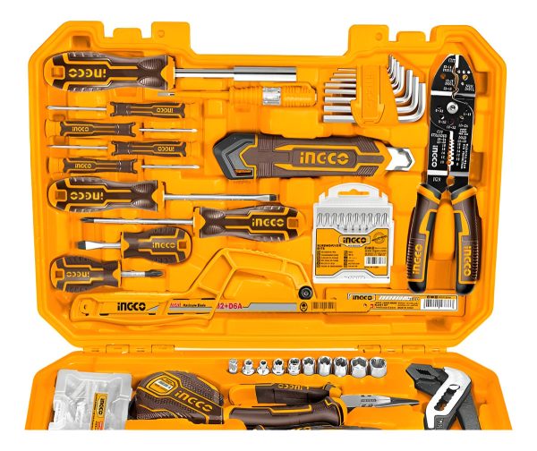Combo Kit Caja Herramientasmaletin 168pzas Ingco Hkthp21681 - Imagen 2
