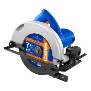 Sierra Circular 7 1/4 1200w Wadfow Color Azul Frecuencia 50/