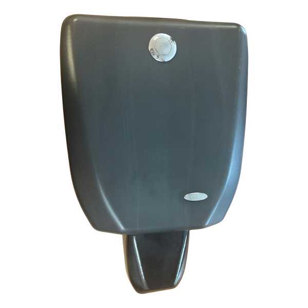 Cisterna Pared Descarga Controlada Boton Negra 12lt