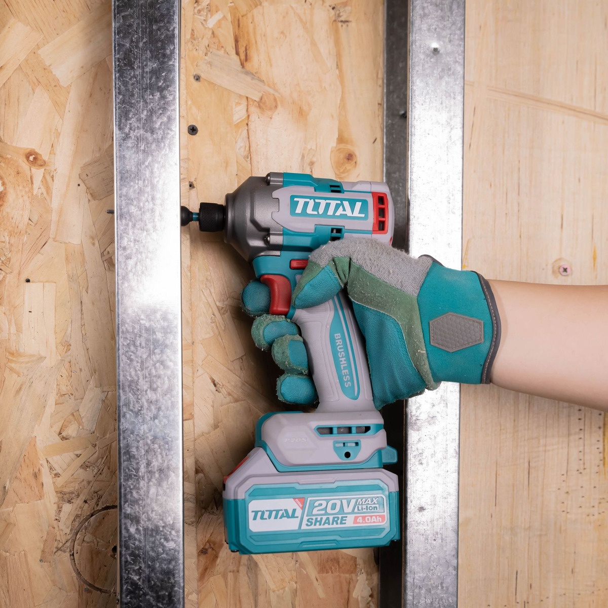 Atornillador De Impacto Inalámbrico Total Industrial - Imagen 4