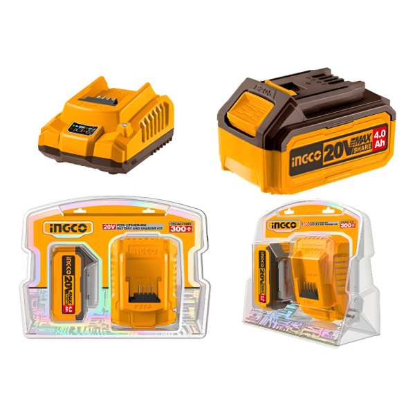 Set Ingco 1 Batería 20v Y 1 Cargador Ferreteria Maria