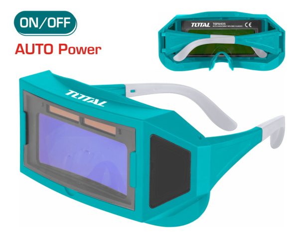 Lentes Gafas De Soldar Fotosensible Total Tsp9405 - Imagen 5