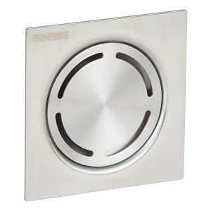 Rejilla Piso Tip Top Acero Inox Genebre 10x10cm Española