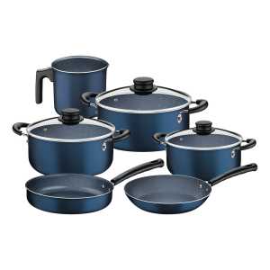Set Juego De Ollas 9 Piezas Tramontina Cookdesign Bateria