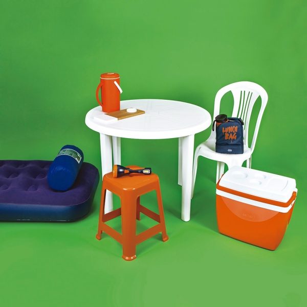 Mesa Mor Redonda Color Blanco 90cm X 71cm - Imagen 2