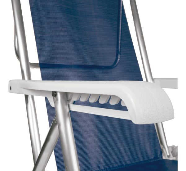 Mor 8 Posiciones Reposera Reclinable De Aluminio Reforzado - Imagen 7