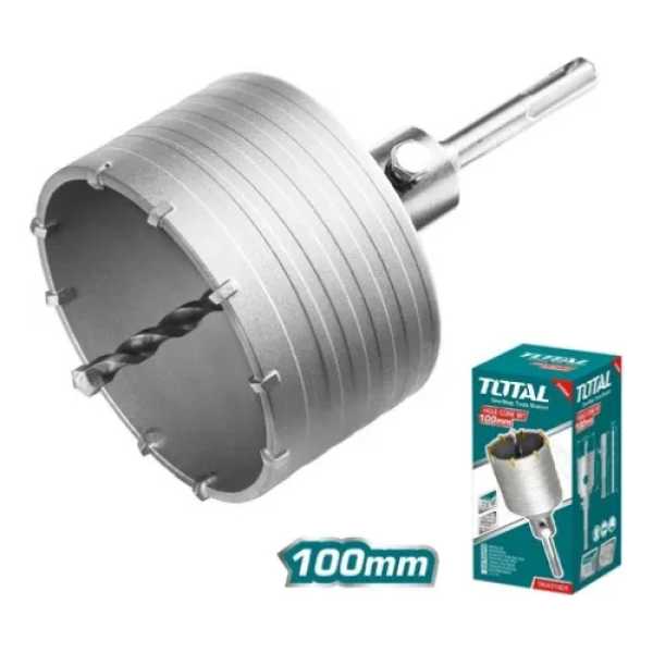 Mecha Copa Diamantada 100mm Para Mamposteria Total Tac431001 - Imagen 2