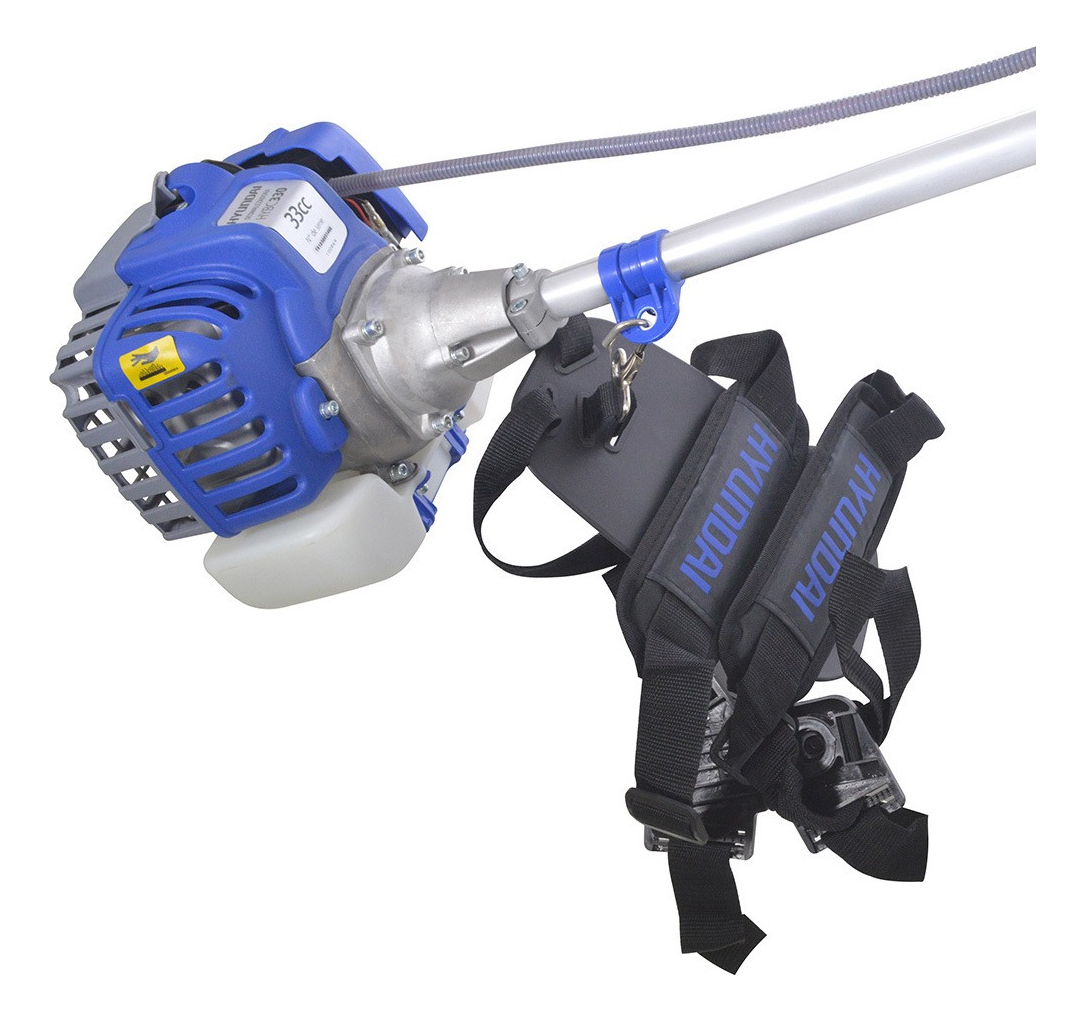 Desmalezadora Hyundai 33 Cc Con Cuchilla Y Tanza - Imagen 3