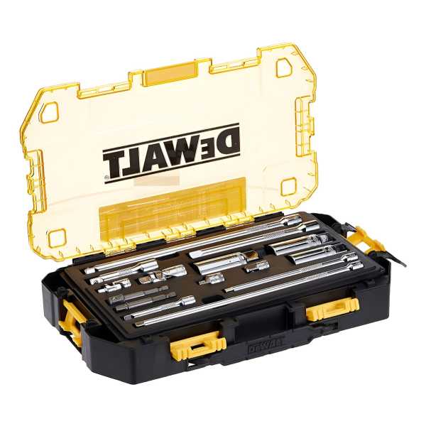 Juego De Extensiones, Nodos Y Adaptadores Dewalt(R) 15pzs