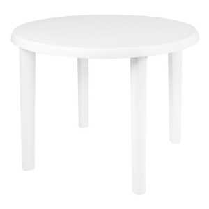 Mesa Mor Redonda Color Blanco 90cm X 71cm