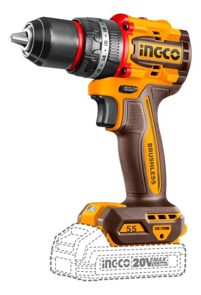 Atornillador Percutor Compact P20s 55nm Ingco Cidli20558 - Imagen 2