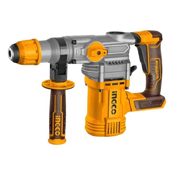 Kit Rotomartillo + Llave De Impacto + Taladro 20v Ingco