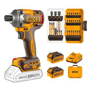 Atornillador De Impacto 285nm + 31 Puntas Y Dados De Impacto