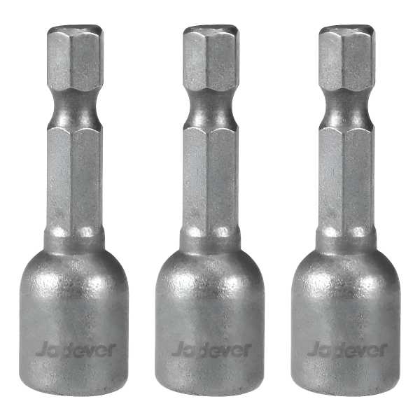 Set 3 Dados 10 Mm Enc 1/4 Pulgadas Jadever Jdwr1k10 Maria