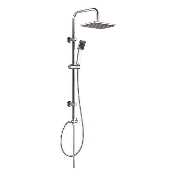 Kit Barral De Ducha Telefono Cuadrado Rimontti 50678